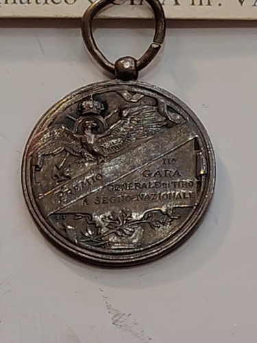 Medaglia tiro segno mm 20 - ag,