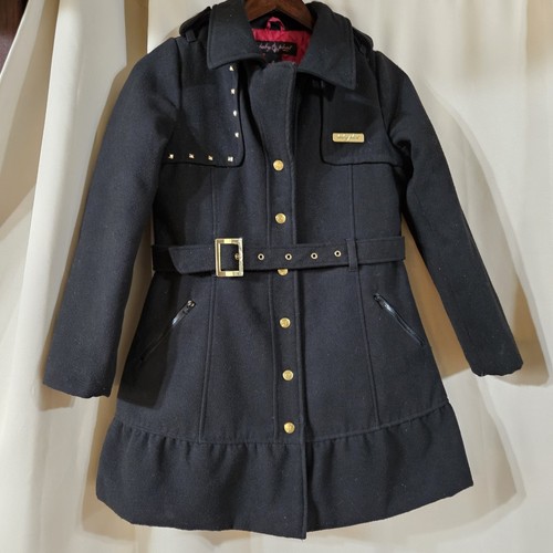 Giacca trench nero - , volant