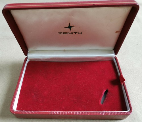 Zenith vintage watch box - watch,