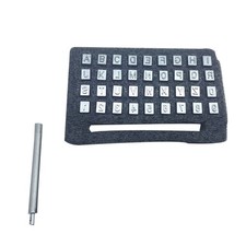  37 Pc Timbri Alfabeto Lettera