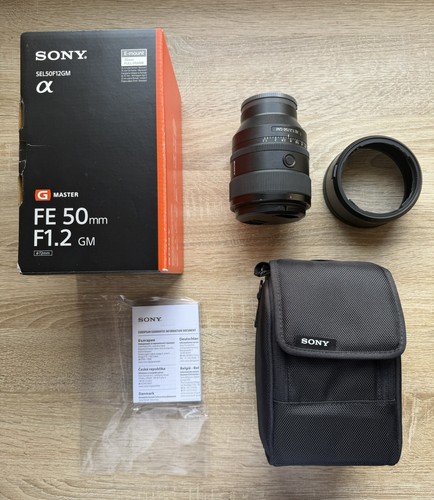 Sony 50mm 2 gm - f, 1.2