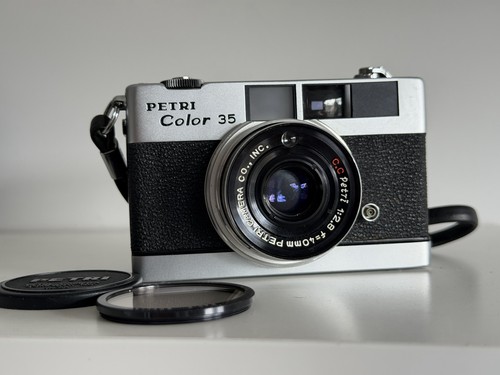 Petri color film camera - color,