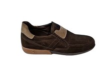 Glamour Sneaker in pelle scamosciata, uomo- Art. 125-TDM/TOR (Testa di Moro/Tort