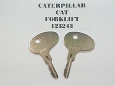 (2) Chiave per carrello elevatore Caterpillar, # 123243 chiave adatta ai modelli di carrelli elevatori Caterpillar CAT