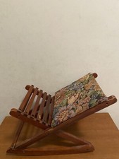 Antica piccola Sedia a dondolo in legno per bambini usata vintage Design Italia