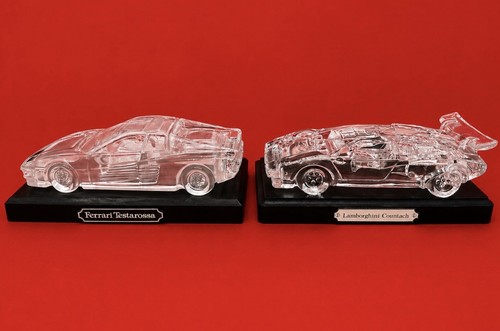 Sculture vintage cristallo - sculture, in