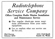 1946 Pubblicità Radiotelefono