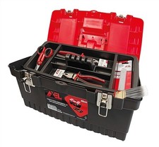 CASETTA ATTREZZI COMPLETA 23 UTENSILI 48X28 H25 IN PLASTICA AXEL GROUP