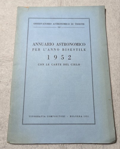 Annuario astronomico per - annuario,