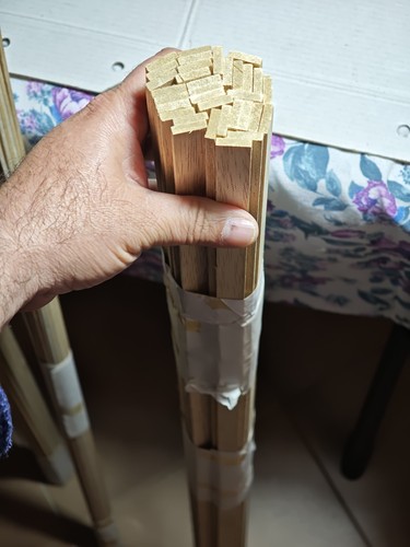 Listelli legno balsa misura