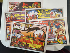 set 5 numeri "Avventura di Jim" Nerbini ristampa