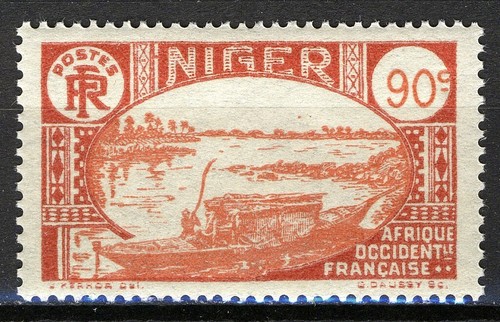 Niger francese 1926 barca - niger,