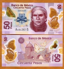 Messico, 50 pesos, 30-1-2019