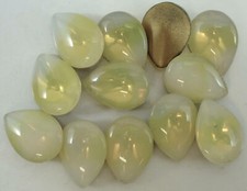 12 Vintage Glass Rhinestones