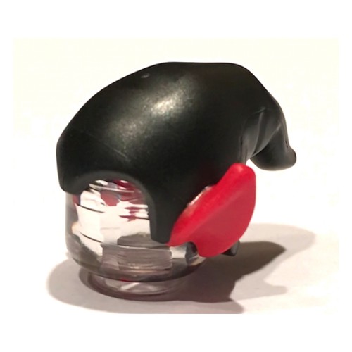 Lego minifigure nero cappello - lego,