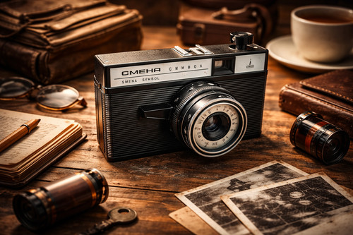 Macchina fotografica vintage