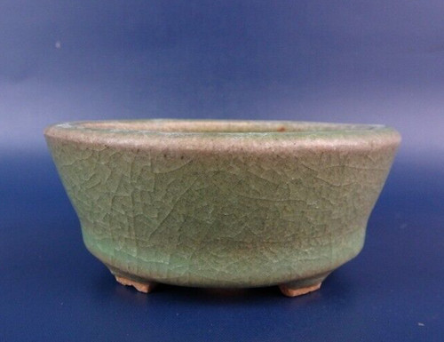 Vaso bonsai giapponese - , firmato