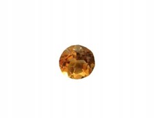 Natural citrine round - natural,