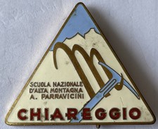 Distintivo ONB Scuola Nazionale Alta montagna A. Parravicini Chiareggio