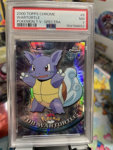 Psa topps chrome - 7, wartortle