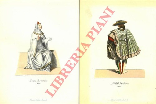 Stampe costumi medievali - stampe,