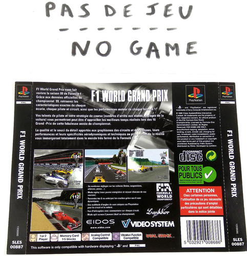 Playstation ps1 jaquette - playstation,