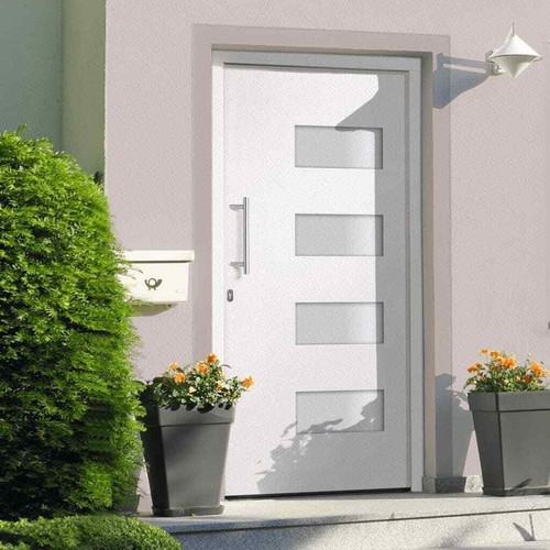 Porta ingresso alluminio - porta,