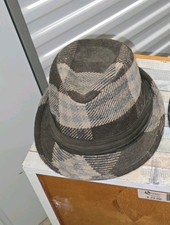 Cappello Fedora Trilby Gessato