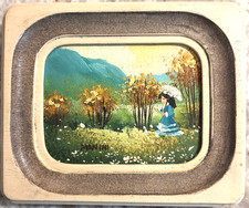 Vintage Oil Acrylic on Board