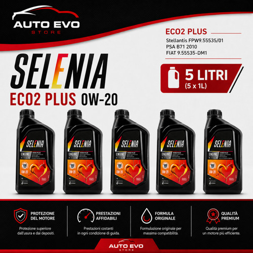 Olio motore selenia eco2 - olio,