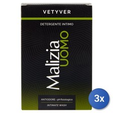 3x Malizia Sapone Intimo Uomo