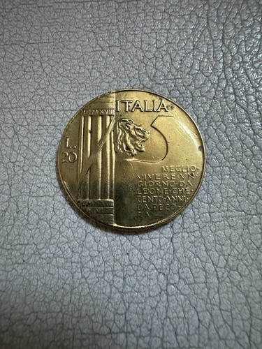 Lire benito mussolini 1943 - 20,