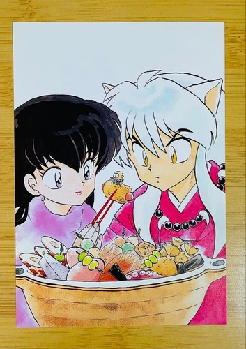 Cartolina inuyasha kagome - cartolina, &