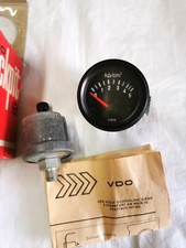 NOS VDO Cockpit oil pressure, Scale kp/cm2, 52mm (NOS) manometro nuovo d'epoca