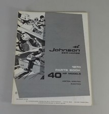 Catalogo Parti OMC Johnson Fuoribordo 40 CV Modelli Del 1969