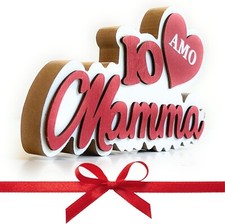 Regalo Mamma Targa Legno Mamma