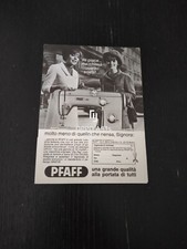 1974 PFAFF 260  MACCHINA DA CUCIRE SEWING VINTAGE AD PUBBLICITA