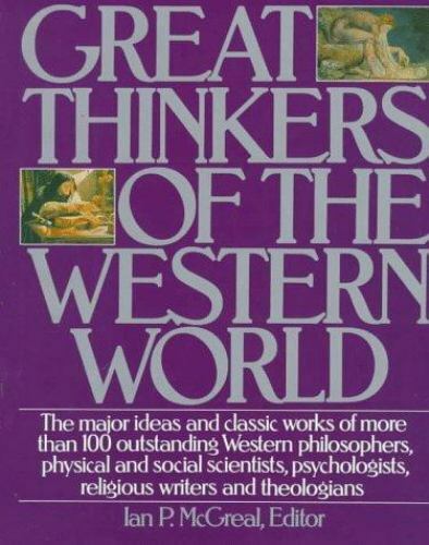 Great thinkers the western - the,