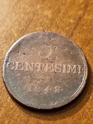 Centesimi 1843 regno - 3,