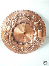 Orologio da parete in rame