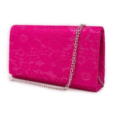 Pochette fucsia elegante in