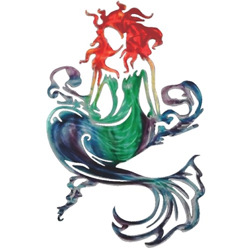 Metal sea creature wall decor - metal,