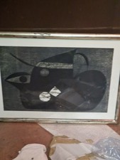 Litografia Originale( Prova D'Autore) La Notte Enrico della torre