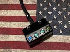 Pannellino cruscotto spie Yamaha Virago 535, 250 e 125 con battery check