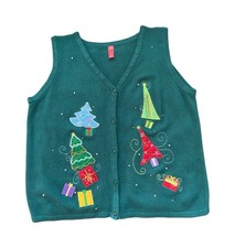 Maglione natalizio verde