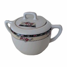 Zuccheriera Vintage Richard Ginori, Decorazione R.G., Condizioni Perfette.