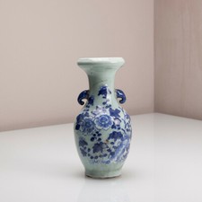 Vaso cinese in porcellana XIX