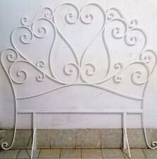 Letto, testiera, in ferro