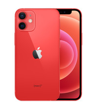 APPLE IPHONE 12 Mini 128GB Rosso -Cond Molto Buono-Nuova Batteria-Ricondizionato