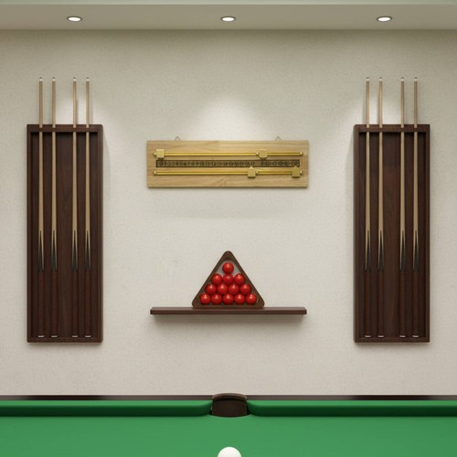 Scoreboard snooker legno - snooker, in